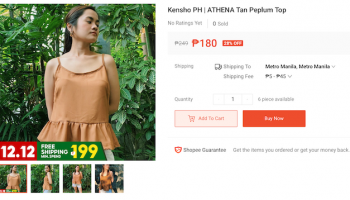 Peplum top